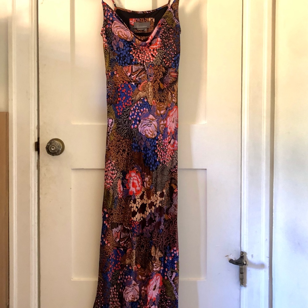 Anthropologie slip dress xxs